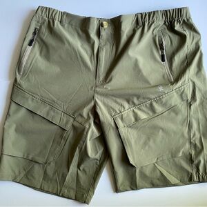 Men's Olive Green XL quick dry shorts